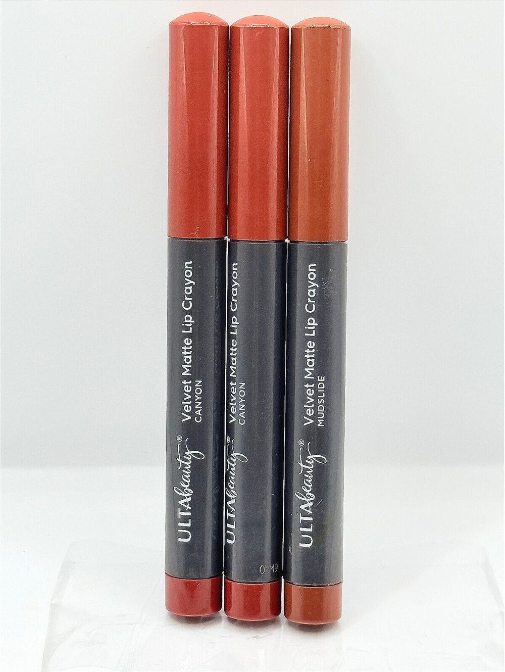 ⭐PICK 3/$15 Ulta Matte Lip Crayon Bundle: Canyon, Mudslide